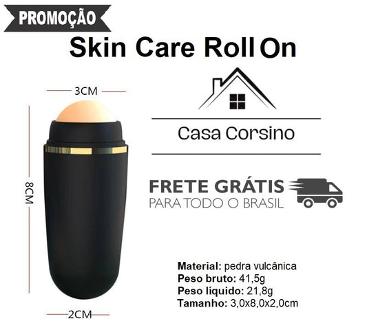 Skin Care Roll On - Remove a Oleosidade da Pele - Frete Grátis- Casa Corsino